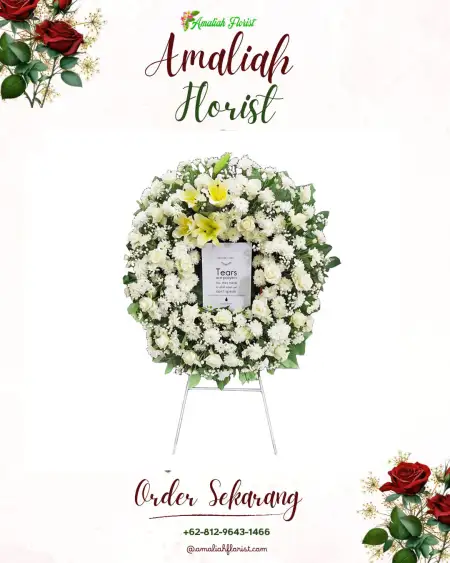 Krans Bunga Duka Pamulang Timur